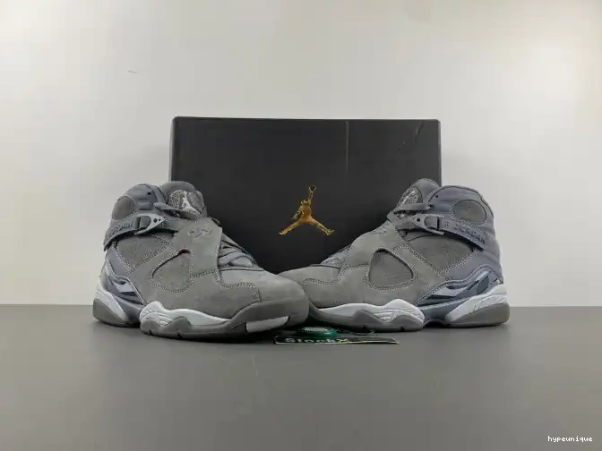 HYPE Jordan 8 Grey Cool 305381-014 Retro 0615